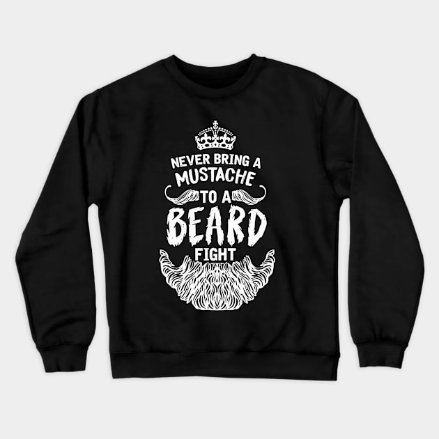 Beard Crewneck Sweatshirt by blueavocado